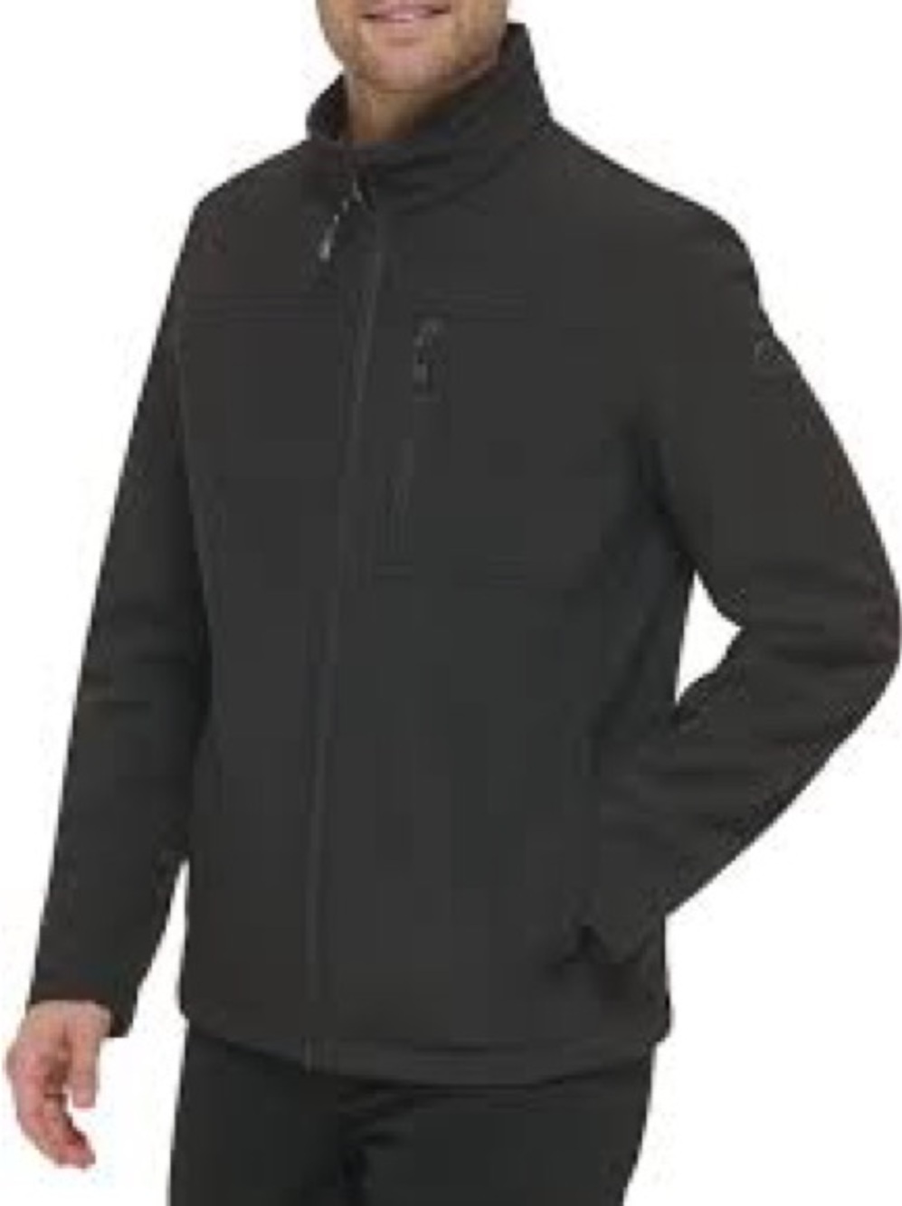 Calvin Klein Black Shell Windbreaker